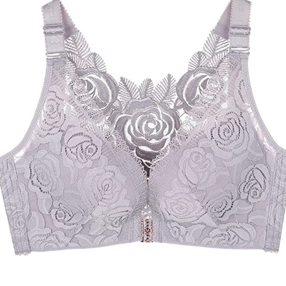 BRAND NEW 34C comfort rose bra front clip, RED, GREY, BLACK, DUSTY PINK - Picture 2 of 7